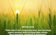 Hari Biasa, Minggu Biasa XVII. “Orang-orang Benar akan Bercahaya seperti Matahari”